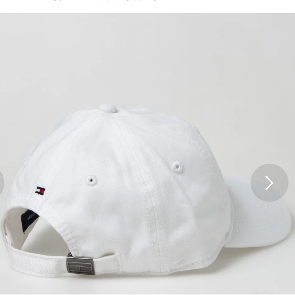 Tommy Hilfiger 90s Men White Adjustable Baseball Cap - Picture 4 of 4
